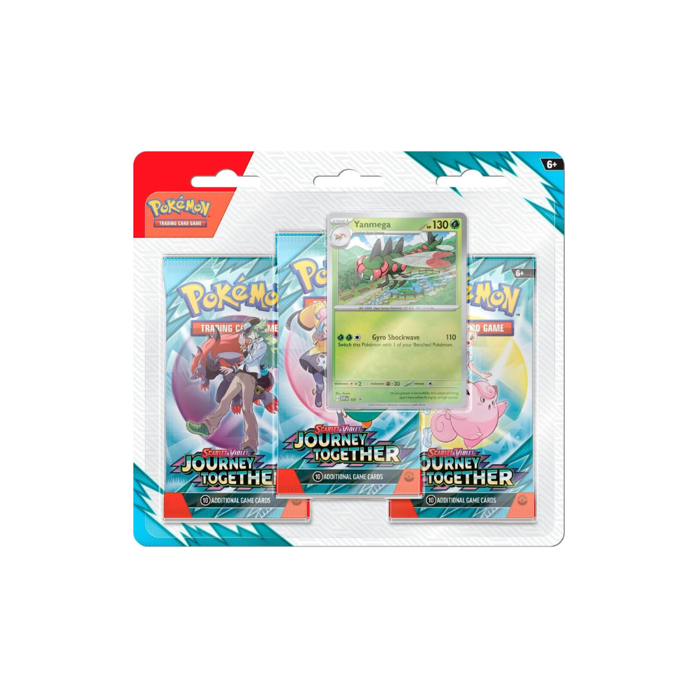 Pokémon Journey Together 3 Pack Blister