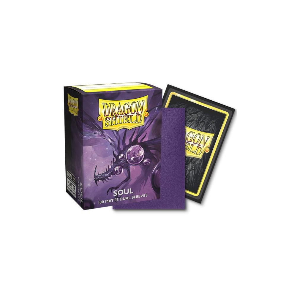 Dragon Shield Dual Matte Standard Sleeves - Soul (100 Pack)
