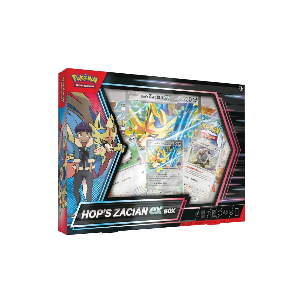 Pokemon Hop's Zacian ex Box