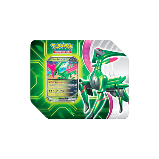 Pokémon Paradox Clash Tin [Iron Leaves ex]