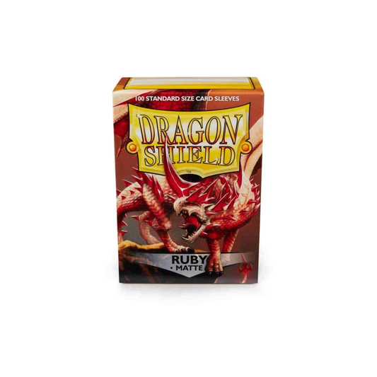 Dragon Shield Matte Sleeves - Ruby (100-Pack)