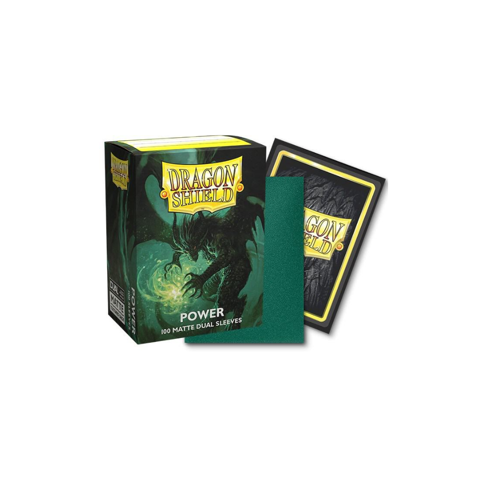 Dragon Shield Dual Matte Standard Sleeves - Power (100-Pack)