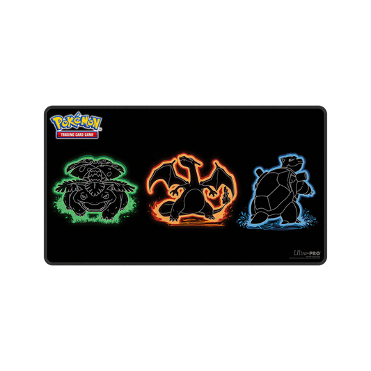 Neon Kanto Foil Playmat for Pokémon