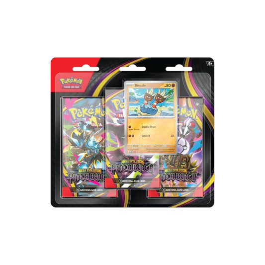 (Pre-Order) Pokemon Pitch Black 3 Pack Blister