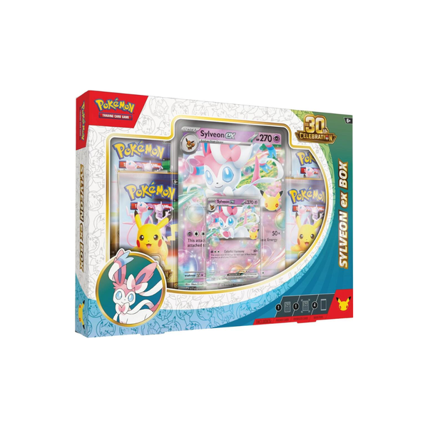 Pokémon 30th Celebration Sylveon ex Box (Pre-Order)