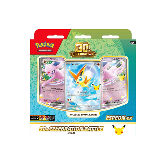 Pokémon 30th Celebration Battle Deck [Espeon ex] (Pre-Order)