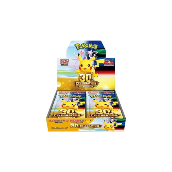 (Pre-Order) Japanese Pokémon 30th Anniversary Booster Box M6A Factory Sealed