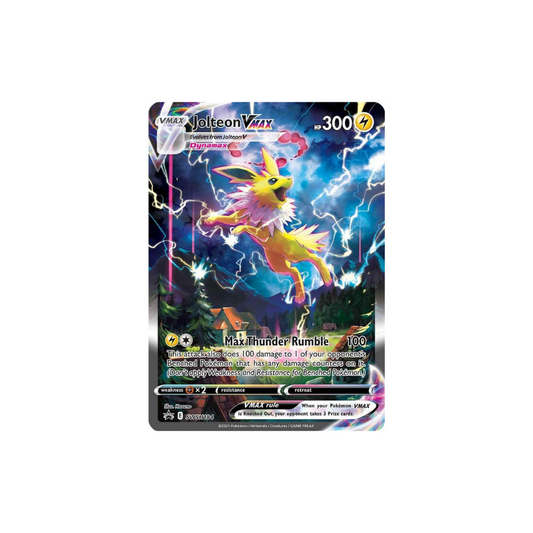 Jolteon VMAX - SWSH184 - SWSH: Sword & Shield Promo (Near Mint Condition)