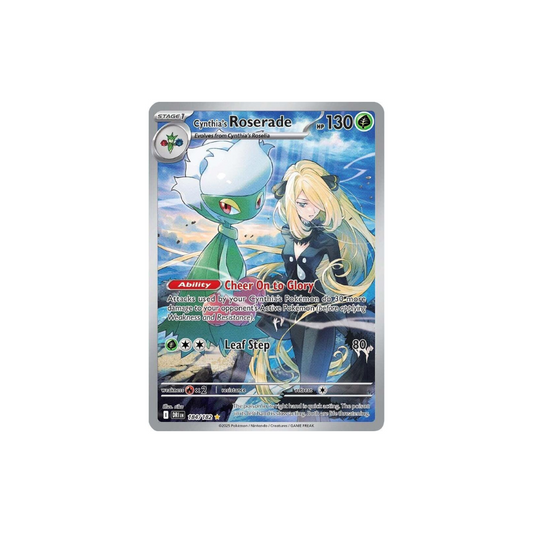 Cynthia's Roserade - 184/182 - SV10: Destined Rivals (Near Mint Condition)