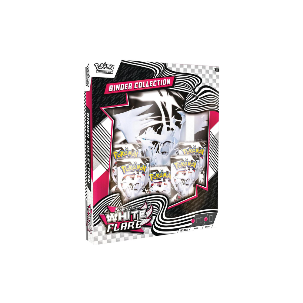 White Flare Binder Collection - White Flare