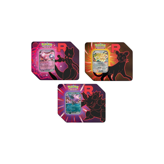 Team Rocket Tins [Set of 3]