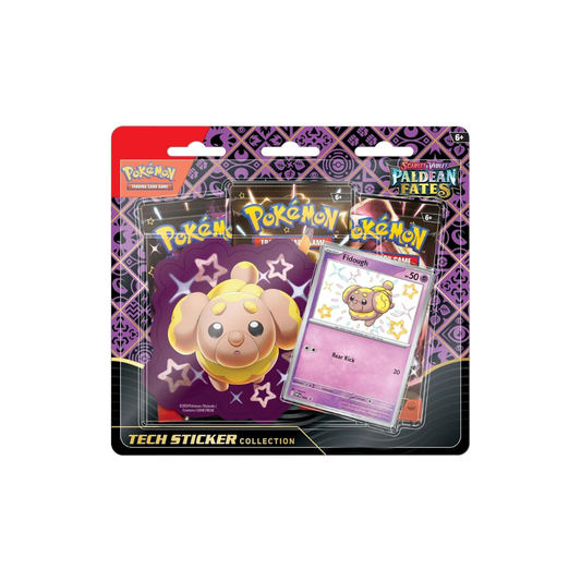 Pokémon Paldean Fates Tech Sticker Collection [Fidough]