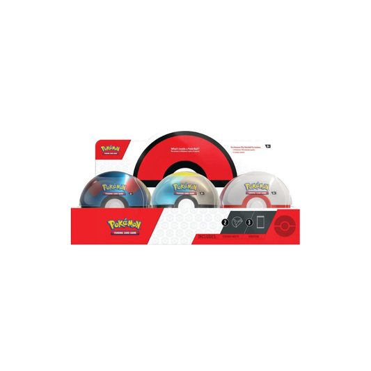 Pokémon Poke Ball Tin Display Case (Q4 2024)